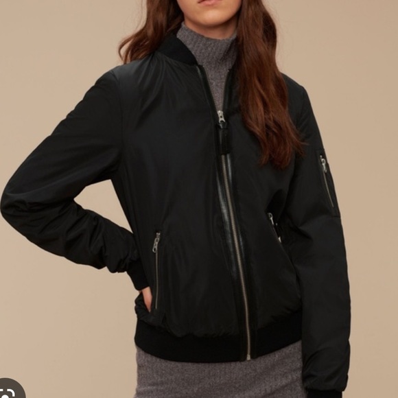 Barely worn mackage bomber jacket - Picture 1 of 4